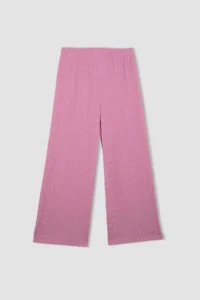 DeFacto Girl's Wide Leg Wrapped Trousers - Image 6