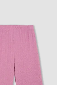 DeFacto Girl's Wide Leg Wrapped Trousers - Image 7