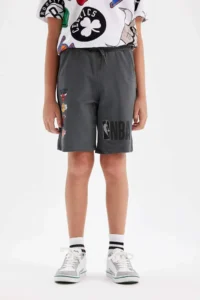 DeFacto Boys' NBA Wordmark Shorts