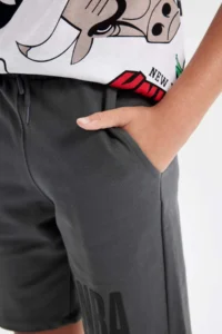 DeFacto Boys' NBA Wordmark Shorts - Image 6