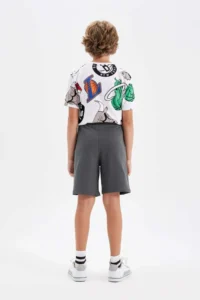 DeFacto Boys' NBA Wordmark Shorts - Image 7