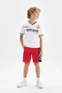 DeFacto Boys' Printed Shorts - Image 6
