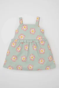 DeFacto Baby Girl Floral Sleeveless Dress