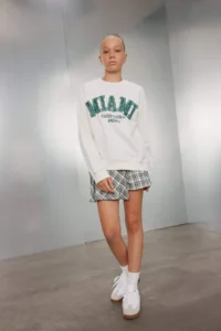 DeFacto School School Elastic Waist Pleated Plaid Shorts Skirt Girl - Image 2