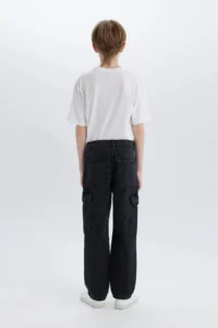 DeFacto Cargo Fit Jeans Pants Boys' - Image 6