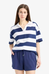 DeFacto Regular Fit Normal Waist Short Basic Straight Shorts - Image 3