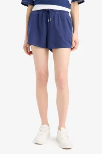 DeFacto Regular Fit Normal Waist Short Basic Straight Shorts - Image 4