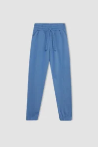 DeFacto Girls' Elastic Waist Pocket Jogger School Sweatpants - Image 7