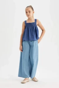 DeFacto Sleeveless Blouse Girls' - Image 2