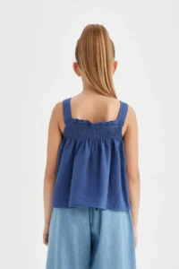 DeFacto Sleeveless Blouse Girls' - Image 6