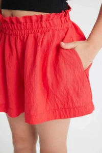 DeFacto Basic Plain Shorts Girls' - Image 6