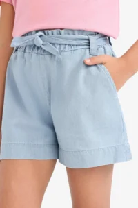 DeFacto Paperbag Jeans Shorts Girls' - Image 6
