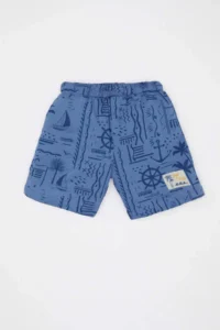 DeFacto Baby Size Palmiye Patterned Shorts