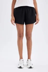 DeFacto Sporcu Short Hem Weaving Shorts - Image 3