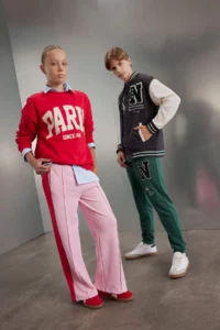 DeFacto Girl's Color Blocked Wide Leg Sweatpants - Image 8