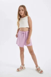 DeFacto Crepe Shorts Skirt Girls' - Image 3
