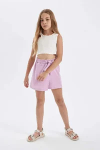 DeFacto Crepe Shorts Skirt Girls' - Image 4