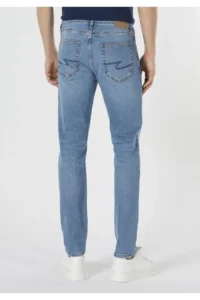 Colin's Straight Fit Low Waist Straight Leg Men's Indigo Jeans Trousers - Image 2