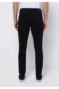 Colin's slim Fit Low Waist Narrow Leg Men's Black Jeans Pants - Image 2