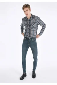 Colin's slim Fit Low Waist Narrow Leg Men's denim Jeans Trousers - Image 3