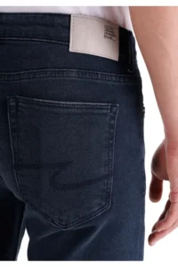 Colin's slim Fit Low Waist Narrow Leg Men's Dark Indigo Jeans Trousers - Image 6