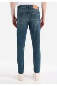 Colin's slim Fit Low Waist Narrow Leg Men's Indigo Jeans Trousers - Image 2