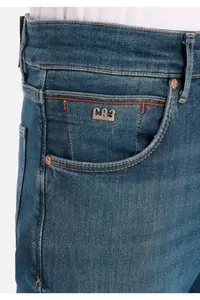 Colin's slim Fit Low Waist Narrow Leg Men's Indigo Jeans Trousers - Image 5
