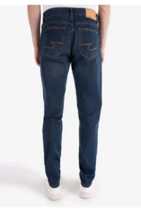 Colin's slim Fit Low Waist Narrow Leg Men's Indigo Jeans Trousers - Image 2