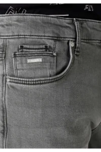 Colin's Straight Fit Low Waist Straight Leg Men's Gray Jeans Pants - Image 5
