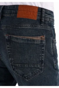 Colin's slim Fit High Waist Narrow Leg Men's Indigo Jeans Trousers - Image 6