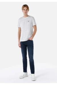 Colin's Straight Fit Men Dark Indigo jeans Pants