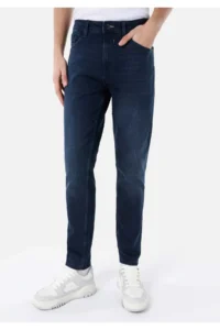Colin's Straight Fit Men Dark Indigo jeans Pants - Image 4