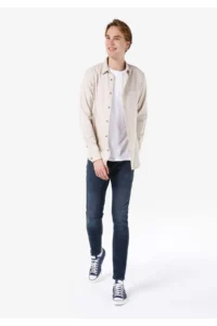 Colin's slim Fit Men's Dark Indigo Ripped Detailed Jeans Trousers