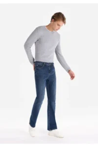 Colin's Regular Fit Men NAVY Blue denim jeans Pants - Image 3