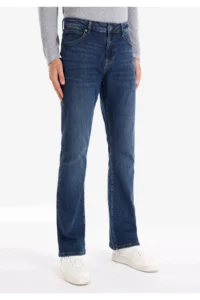 Colin's Regular Fit Men NAVY Blue denim jeans Pants - Image 4