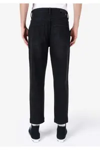 Colin's Chino Fit Mid Waist Straight Leg Men's Black Jean Pants - Image 2
