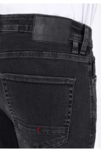 Colin's Straight Fit Low Waist Straight Leg Men's Black Jeans Pants - Image 6