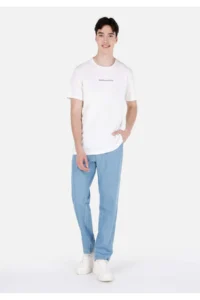 Colin's Jogger Fit Mid Waist Straight Leg Men's Indigo Jeans Pants