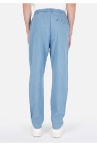 Colin's Jogger Fit Mid Waist Straight Leg Men's Indigo Jeans Pants - Image 2