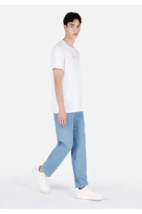 Colin's Jogger Fit Mid Waist Straight Leg Men's Indigo Jeans Pants - Image 3