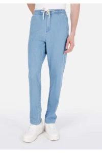 Colin's Jogger Fit Mid Waist Straight Leg Men's Indigo Jeans Pants - Image 4