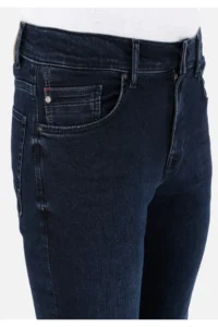Colin's skinny Fit Low Waist Narrow Leg Men's NAVY Blue denim Jeans Pants - Image 4
