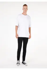 Colin's Skinny Fit Low Waist Narrow Leg Pocket Men's Navy Blue Jean Pants
