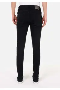 Colin's Skinny Fit Low Waist Narrow Leg Pocket Men's Navy Blue Jean Pants - Image 2