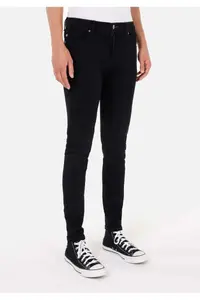 Colin's Skinny Fit Low Waist Narrow Leg Pocket Men's Navy Blue Jean Pants - Image 4