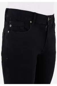 Colin's Skinny Fit Low Waist Narrow Leg Pocket Men's Navy Blue Jean Pants - Image 5