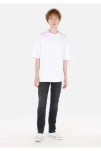 Colin's Straight Fit Low Waist Straight Leg Men's Black Jeans Pants