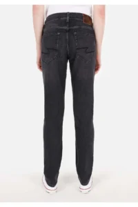Colin's Straight Fit Low Waist Straight Leg Men's Black Jeans Pants - Image 2