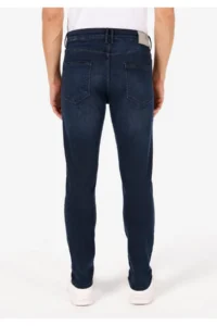 Colin's skinny Fit High Waist slim Leg Men's Indigo Jeans Pants - Image 2