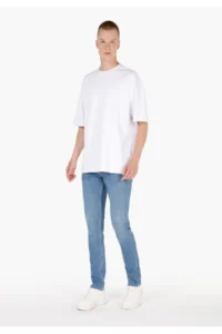 Colin's Straight Fit Low Waist Straight Leg Men's Indigo jeans Trousers - Image 3
